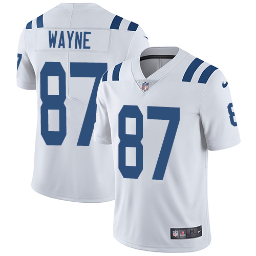 Indianapolis Colts #87 Limited Reggie Wayne White Nike NFL Road Men Vapor Untouchable jerseys